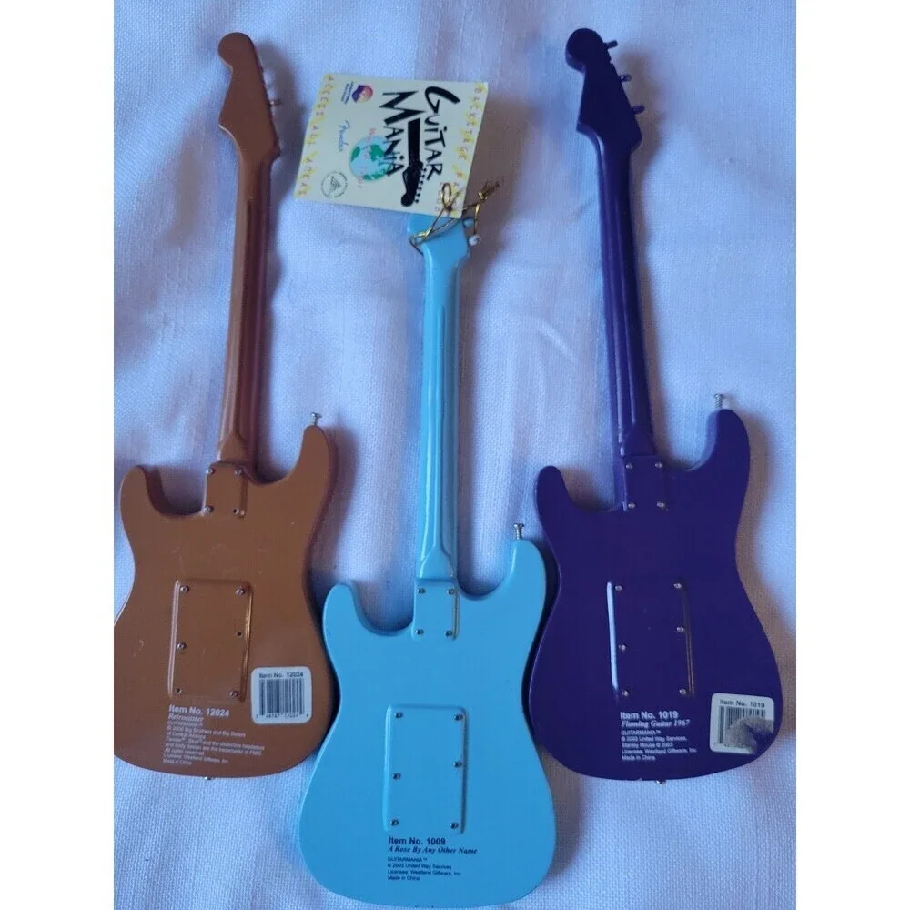 Vtg Guitarmania Collectors Edition Mini Fender Guitar. A Rose By Any Other Name